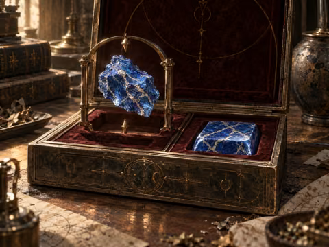 Dieritium Arcanum, raw and refined mineral